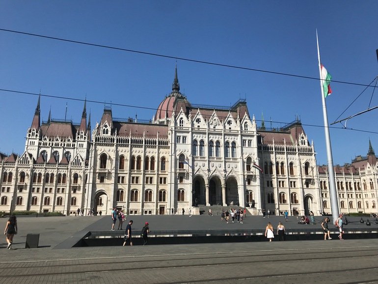 Parlementsgebouw Budapest uit 1896